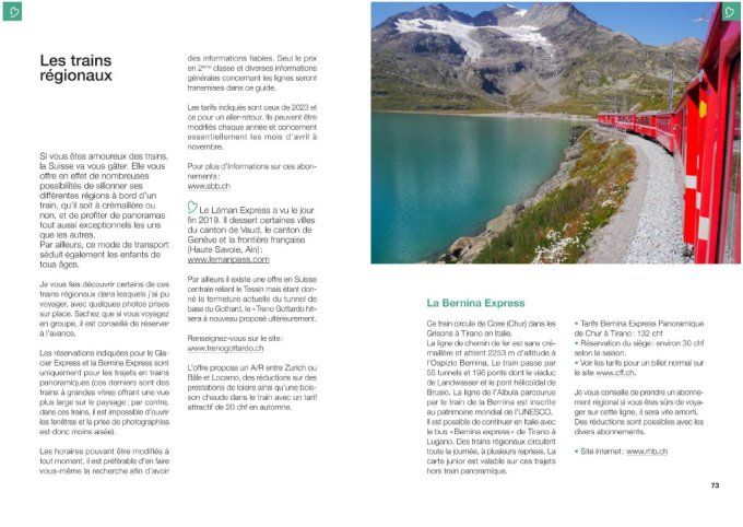 livre "voyage au coeur de la Suisse" 